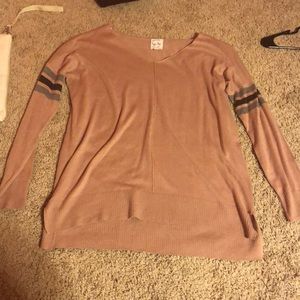 Blush rose sweater
